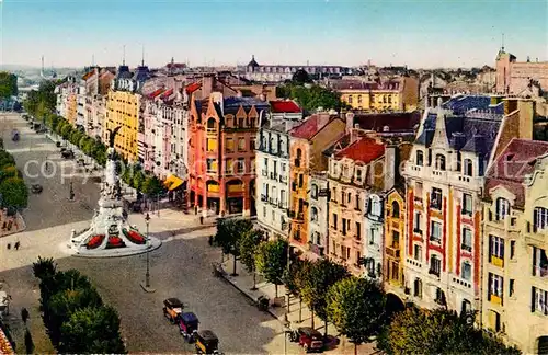 AK / Ansichtskarte Reims Champagne Ardenne Place Drouet d Erlon Monument Kat. Reims