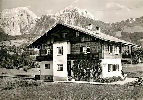 AK / Ansichtskarte Schoenau Berchtesgaden Fremdenheim Mooslehenklause Kat. Berchtesgaden