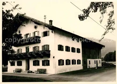 AK / Ansichtskarte Grassau Chiemgau Pension Moritz Kat. Grassau