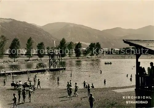 AK / Ansichtskarte Kirchbichl Bad Toelz Strandbad Kat. Bad Toelz