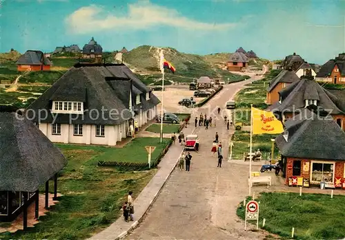 AK / Ansichtskarte Insel Sylt Rantum Dorfstrasse Kat. Westerland