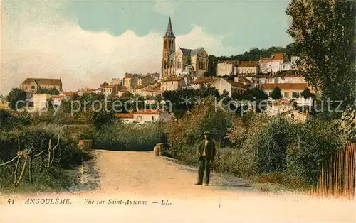 AK / Ansichtskarte Angouleme Vue sur Saint Ausonne Kat. Angouleme