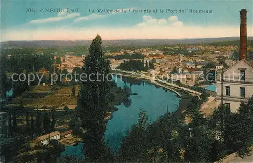 AK / Ansichtskarte Angouleme Vallee de la Charente et le Port de l`Houmeau Kat. Angouleme