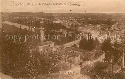 AK / Ansichtskarte Angouleme St. Cybard et la Vallee de la Charente Kat. Angouleme