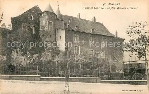 AK / Ansichtskarte Angers Ancienne Cour des Comptes Boulevard Carnot Kat. Angers