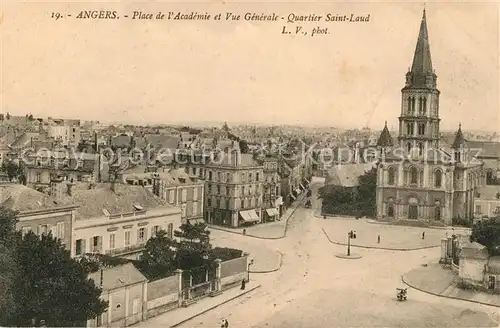 AK / Ansichtskarte Angers Place de l`Academie et Quartier Saint Laud Kat. Angers