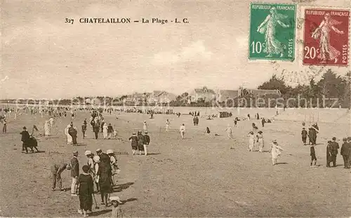 AK / Ansichtskarte Chatelaillon Plage La Plage Kat. Chatelaillon Plage