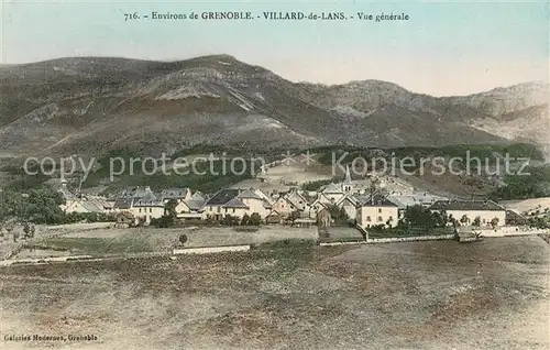 AK / Ansichtskarte Villard de Lans Vue generale et les Alpes Kat. Villard de Lans