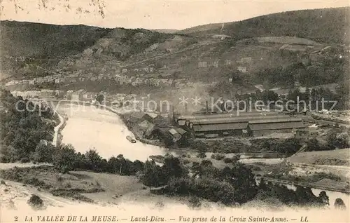 AK / Ansichtskarte Montherme Vallee de la Meuse Laval Dieu vue prise de la Croix Sainte Anne Kat. Montherme