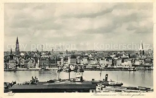 AK / Ansichtskarte Kiel Stadtblick Kat. Kiel