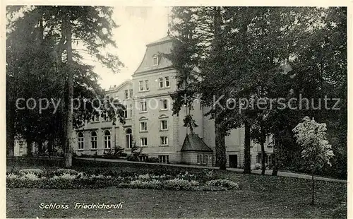 AK / Ansichtskarte Friedrichsruh Aumuehle Schloss Friedrichsruh Kat. Aumuehle