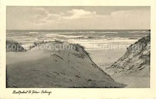 AK / Ansichtskarte St Peter Ording Duenen Kat. Sankt Peter Ording