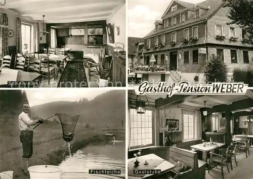 AK / Ansichtskarte Wingeshausen Gasthof Pension Weber  Kat. Bad Berleburg