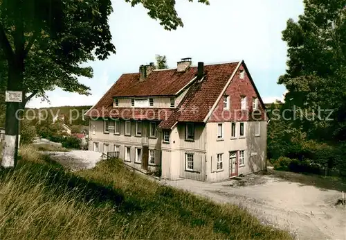 AK / Ansichtskarte Hahnenklee Bockswiese Harz Fremdenheim Glueck auf  Kat. Goslar