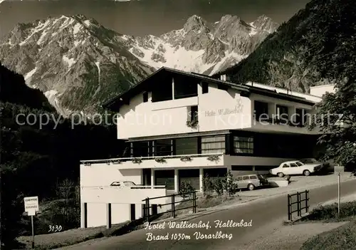 AK / Ansichtskarte Brand Vorarlberg Hotel Walliserhof  Kat. Brand