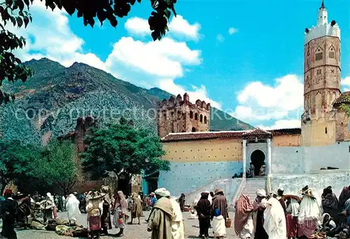 AK / Ansichtskarte Xauen Moschee Festung Kat. Marokko