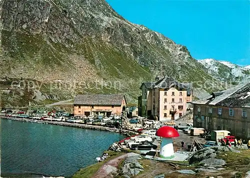 AK / Ansichtskarte Gottardo Pass Hospiz Kat. Italien