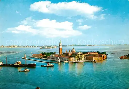 AK / Ansichtskarte Venedig Venezia Isola San Giorgio Campanile di San Marco Kat. 