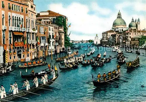 AK / Ansichtskarte Venezia Venedig Canale Grande La Regata Kat. 