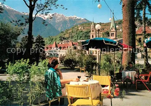 AK / Ansichtskarte Merano Suedtirol Kurpark Kat. Merano