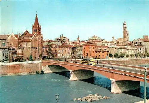 AK / Ansichtskarte Verona Veneto Ponte Navi  Kat. Verona