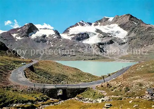 AK / Ansichtskarte Bernina GR Lago Bianco Cambrena