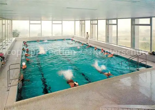 AK / Ansichtskarte Waldkirch Breisgau Schwimmbad Kreislaufklinik Kat. Waldkirch