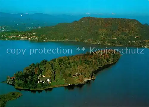 AK / Ansichtskarte Faakersee Fliegeraufnahme Kat. Villach