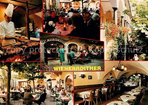 AK / Ansichtskarte Klagenfurt Woerthersee Restaurant Wienerroither