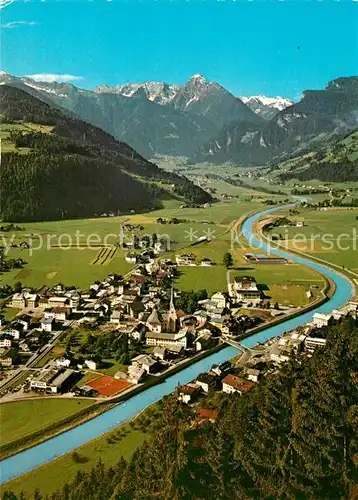 AK / Ansichtskarte Zell Ziller Tirol Fliegeraufnahme Kat. Zell am Ziller