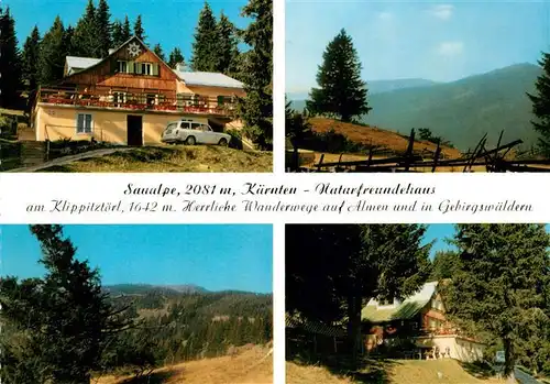 AK / Ansichtskarte Kaernten Saualpe Naturfreundehaus Kat. Villach