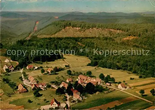 AK / Ansichtskarte Wilgartswiesen Fliegeraufnahme Gasthaus Luitpoldturm Kat. Wilgartswiesen