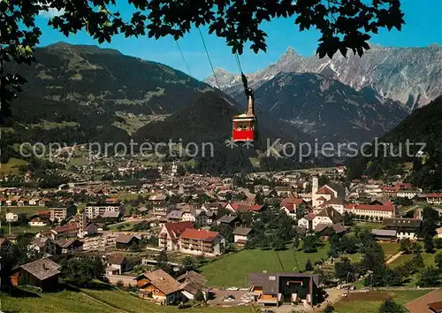AK / Ansichtskarte Tschagguns Vorarlberg Montafoner Hochjochbhn Golmer Joch Zimba Kat. Tschagguns
