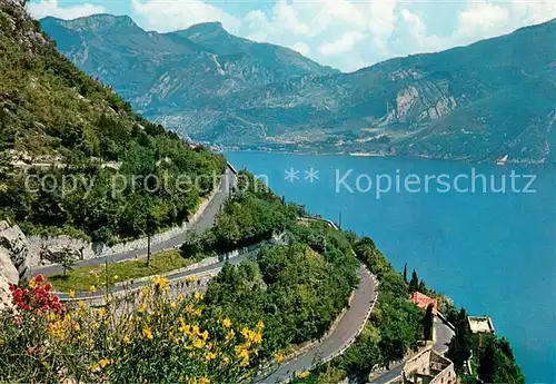 AK / Ansichtskarte Riva Lago di Garda Strada del Ponale Kat. 