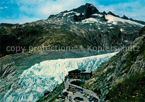 AK / Ansichtskarte Rhonegletscher Glacier du Rhone Naegelisgraetli Kat. Rhone