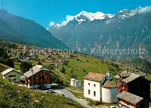 AK / Ansichtskarte Graechen VS Matterhorn Weisshorn Bishorn Kat. Graechen