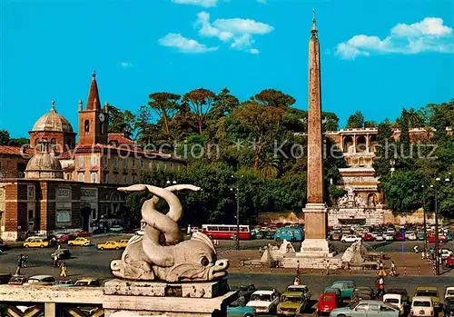 AK / Ansichtskarte Roma Rom Piazza del Popolo Kat. 