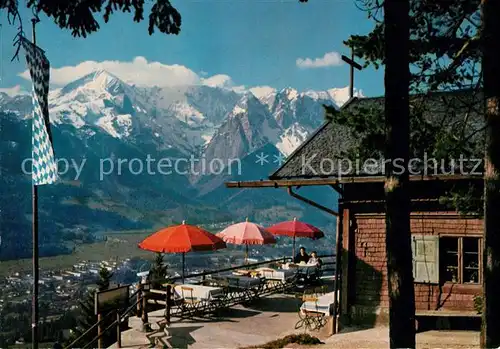 AK / Ansichtskarte St Martin Grasberg Zugspitzgruppe Kat. Garmisch Partenkirchen
