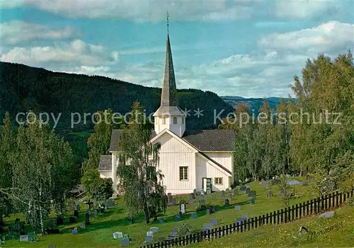 AK / Ansichtskarte Gudbrandsdalen Kirche Kat. Norwegen