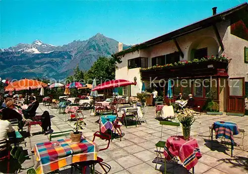 AK / Ansichtskarte Merano Suedtirol Caffe Restaurant Panorama Kat. Merano