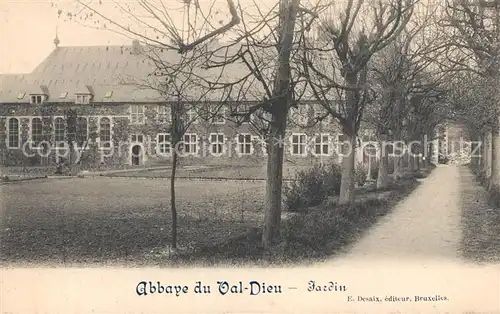 Luettich Abbaye du Val Dieu Jardin Kat. 