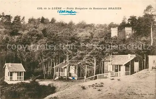 Col de la Luere Petits Bengalow du Restaurant Brazier