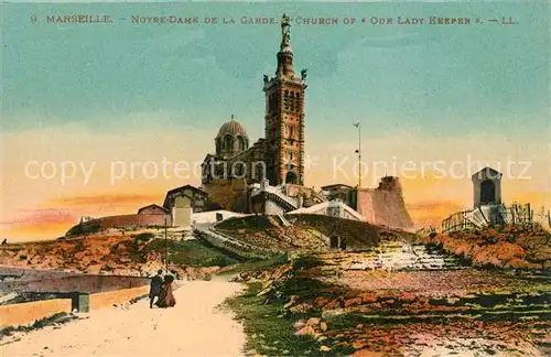 Marseille Bouches du Rhone Notre Dame de la Garde