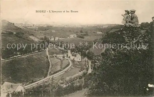 AK / Ansichtskarte Rodez Aveyron et les Besses Kat. Rodez