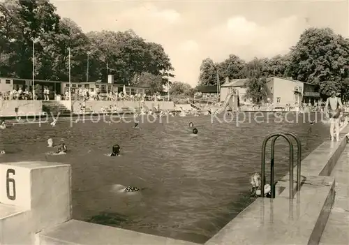 AK / Ansichtskarte Osterburg Altmark Waldschwimmbad Kat. Osterburg Altmark