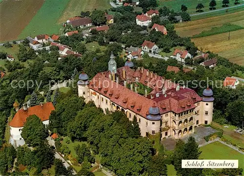 AK / Ansichtskarte Sitzenberg Reidling Schloss Fliegeraufnahme Kat. Sitzenberg Reidling