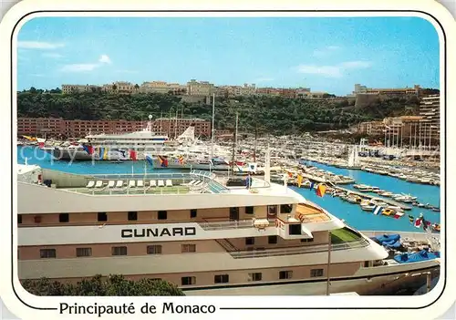 AK / Ansichtskarte Monaco Hafen Cunard Kat. Monaco