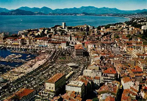 AK / Ansichtskarte Cannes Alpes Maritimes Panorama Hafen  Kat. Cannes