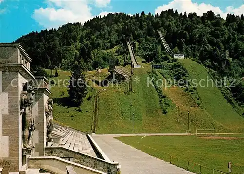 AK / Ansichtskarte Garmisch Partenkirchen Olympia Schanze Kat. Garmisch Partenkirchen