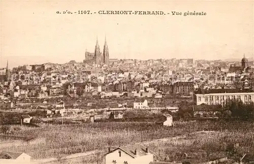 AK / Ansichtskarte Clermont Ferrand Puy de Dome Vue generale Kat. Clermont Ferrand